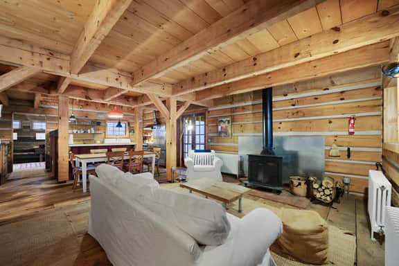 Misty Pines Cabin | Wood Stove • Sauna
