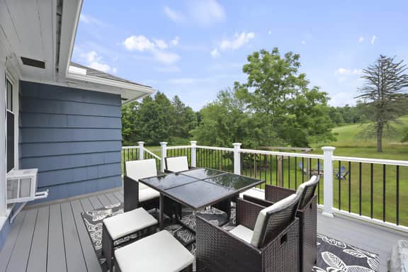 The Reel Retreat | Theatre & Firepit • Game Room